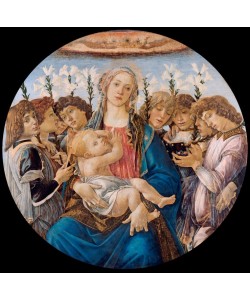 Sandro Botticelli, Maria mit Kind und singenden Engeln