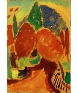 Alexej von Jawlensky, Variation: Der orange Weg