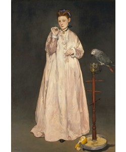 Edouard Manet, La femme au perroquet