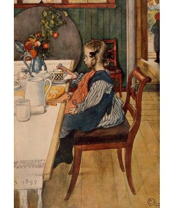 Carl Larsson, Das Frühstück der Siebenschläferin