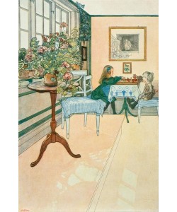 Carl Larsson, Das Schachspiel