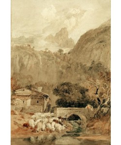 JOSEPH MALLORD WILLIAM TURNER, Aiguillette vom Tal der Cluse