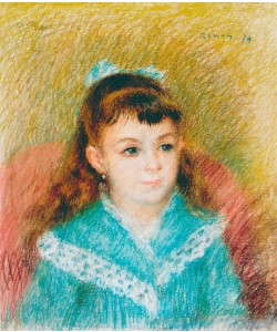 Pierre-Auguste Renoir, Portrait d’une jeune fille (Elisabeth Maître)