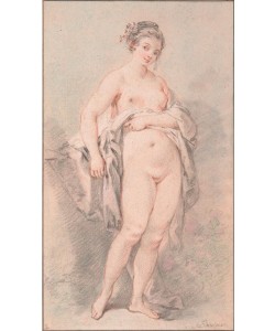 Francois Boucher, Stehender Mädchenakt