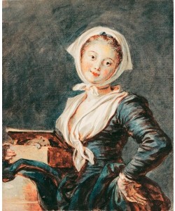 Jean-Honoré Fragonard, Das Mädchen mit dem Murmeltier