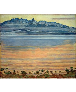 Ferdinand Hodler, Thunersee mit Stockhornkette