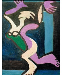 Ernst Ludwig Kirchner, Tanzender Frauenakt, Gret Palucca