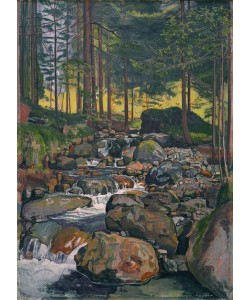 Ferdinand Hodler, Wald mit Bergbach