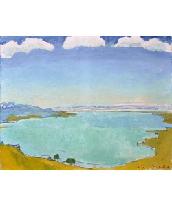 Ferdinand Hodler, Genfersee von Caux aus