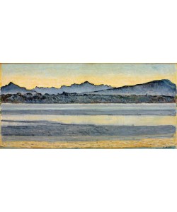 Ferdinand Hodler, Genfersee mit Mont-Blanc