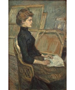 Henri de Toulouse-Lautrec, Junges Mädchen im Atelier
