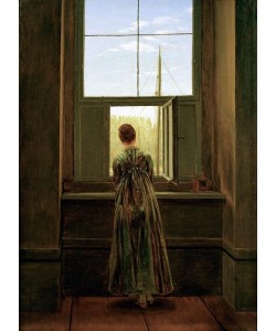 Caspar David Friedrich, Frau am Fenster