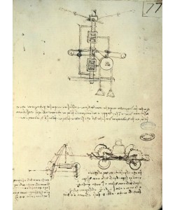 Leonardo da Vinci, Maschinen