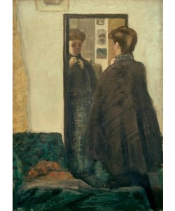 Pierre Bonnard, Frau vor dem Spiegel
