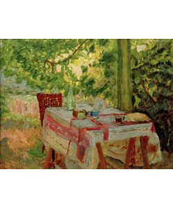 Pierre Bonnard, La Table servie sous le tilleul