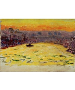 Pierre Bonnard, Le Port, soleil couchant