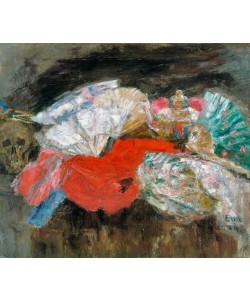 James Ensor, Etoffes et évantails
