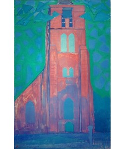 Piet Mondrian, Zeeländischer Kirchturm (Kirchturm zu Domburg)