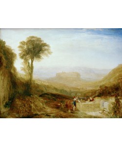 JOSEPH MALLORD WILLIAM TURNER, View of Orvieto, painted in Rome