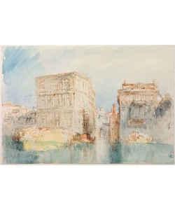 JOSEPH MALLORD WILLIAM TURNER, Venice: The Casa Grimani and Rio San Luca on the Grand cana