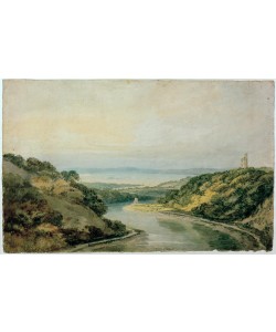 JOSEPH MALLORD WILLIAM TURNER, The Avon Gorge looking towards Bristol Channel, with Cooks Folly
