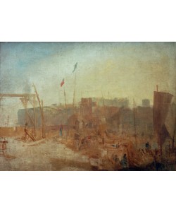 JOSEPH MALLORD WILLIAM TURNER, Margate, setting Sun