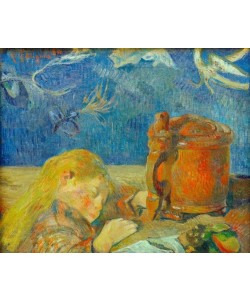 Paul Gauguin, Portrait de Clovis Gauguin (L’enfant endormi)