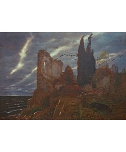 Arnold Böcklin, Die Ruine am Meer