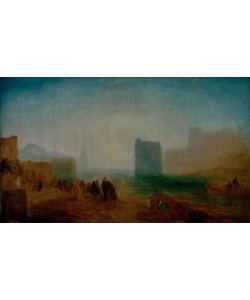 JOSEPH MALLORD WILLIAM TURNER, Classical Harbour Scene