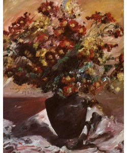 Lovis Corinth, Gelbe und rote Astern