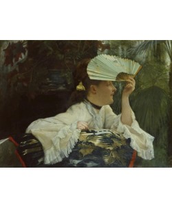 James Tissot (Jacques-Joseph), Der Fächer