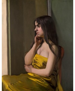 Felix Vallotton, L’etoffe jaune