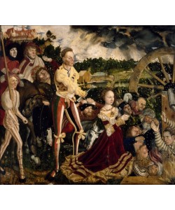 Lucas Cranach der Ältere, Das Martyrium der heiligen Katharina von Alexandrien