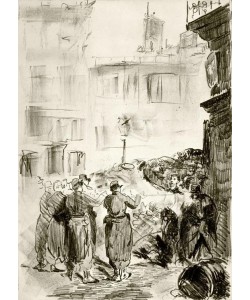 Edouard Manet, La Barricade