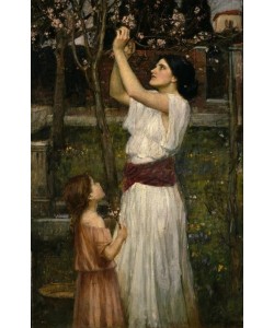 John William Waterhouse, Gathering Almond Blossoms