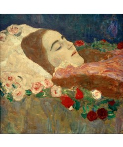 Gustav Klimt, Ria Munk auf dem Totenbett 