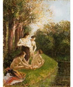 Camille Pissarro, Die Badenden