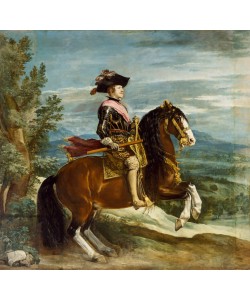 Diego Rodriguez de Silva y Velasquez, Philipp IV. zu Pferde
