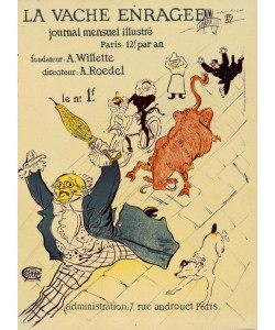 Henri de Toulouse-Lautrec, La Vache Enragée