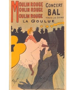 Henri de Toulouse-Lautrec, Moulin Rouge, La Goulue