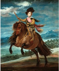 Diego Rodriguez de Silva y Velasquez, Prinz Baltasar Carlos zu Pferde