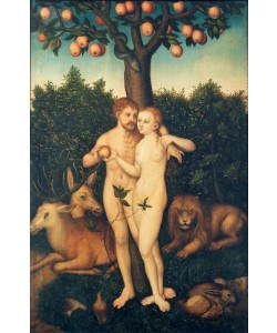 Lucas Cranach der Ältere, Der Sündenfall