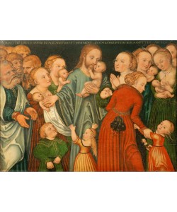 Lucas Cranach der Ältere, Christus segnet die Kinder