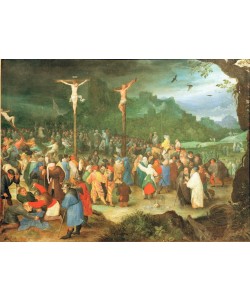 Jan Brueghel der Ältere, Die Kreuzigung Christi