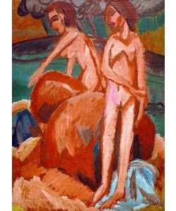 Ernst Ludwig Kirchner, Badende am Meer