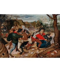 Pieter Brueghel der Jüngere, Bauernprügelei