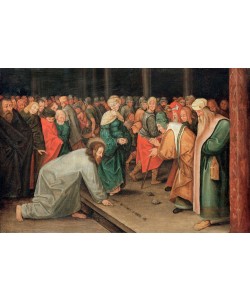 Pieter Brueghel der Jüngere, Christus und die Ehebrecherin