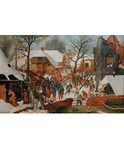 Pieter Brueghel der Jüngere, Anbetung der Hl. Drei Könige