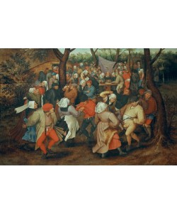 Pieter Brueghel der Jüngere, Der Hochzeitstanz im Freien