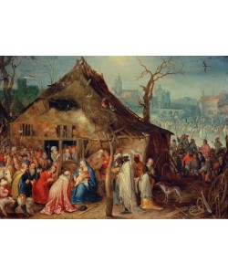 Jan Brueghel der Ältere, Anbetung der Hl. Drei Könige